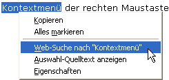 Kontextmenü